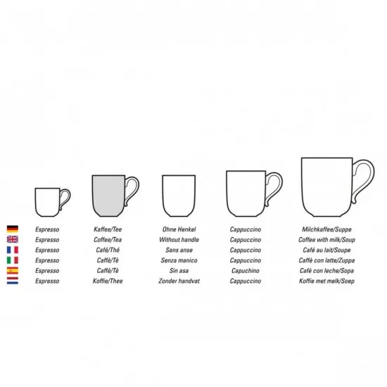 Design Naif kávéscsésze 2 dl