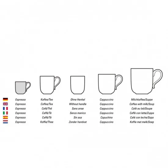 Design Naif eszpresszócsésze 1 dl