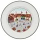 Design Naif reggelizőtányér A falu 21 cm