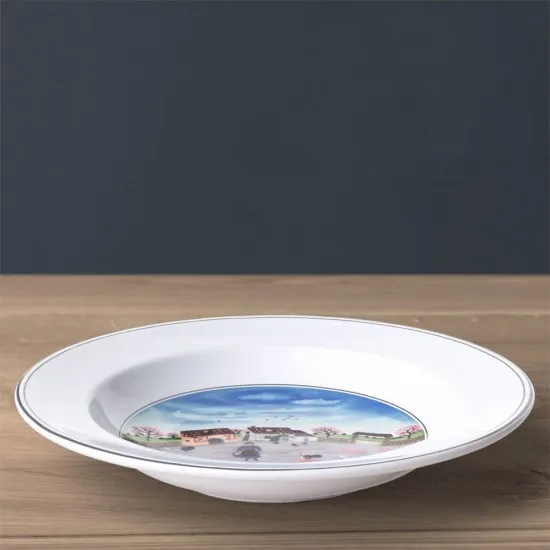 Design Naif mélytányér Baromfiudvar 2,5 dl 21 cm