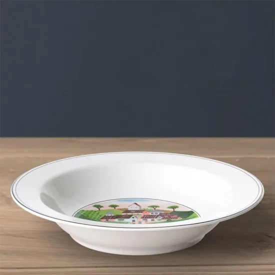 Design Naif salátás mélytányér Esküvő 2,3 dl 20 cm