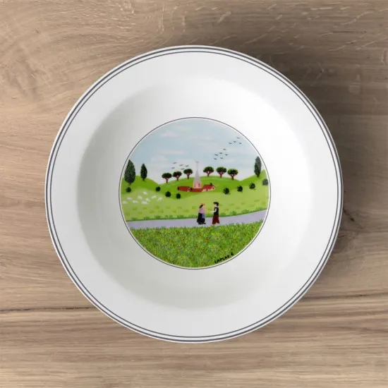 Design Naif salátás mélytányér Találkozás 2,3 dl 20 cm