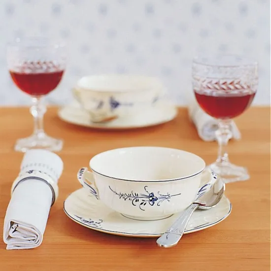 Old Luxembourg csészealj levescsészéhez 19cm