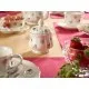 Petite Fleur cukortartó fedővel 6 személyes 2 dl
