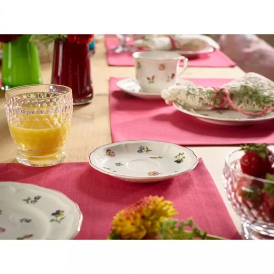Petite Fleur csészealj teás-kávéscsészéhez 15 cm
