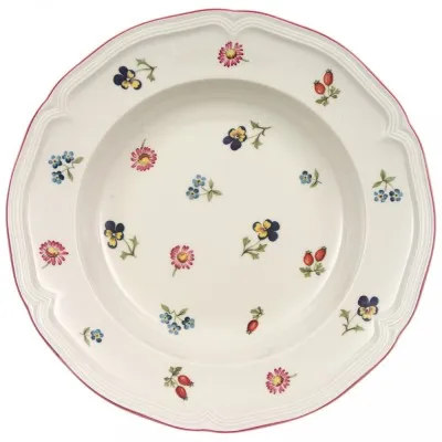 Petite Fleur mélytányér 2,7 dl 23 cm