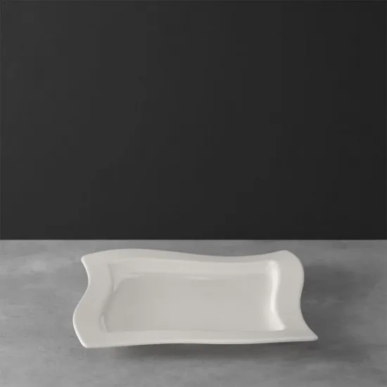 NewWave lapos tálalótál 34x34 cm