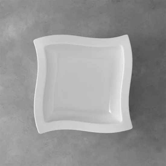 NewWave salátástál szögletes 33x33 cm