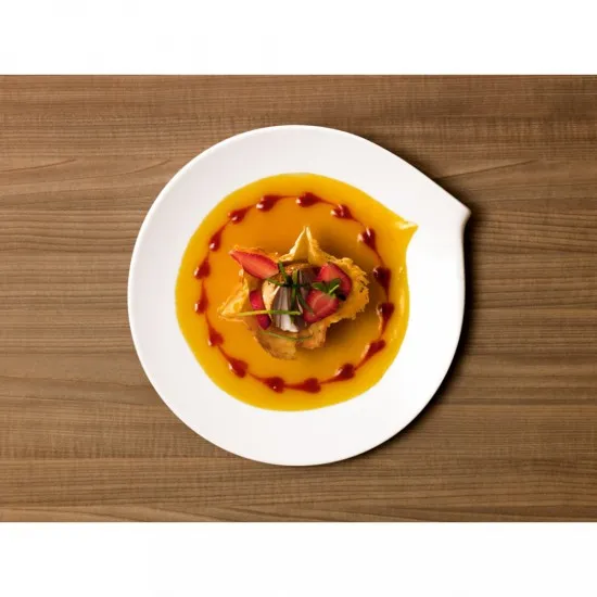 Flow lapostányér 28x27 cm