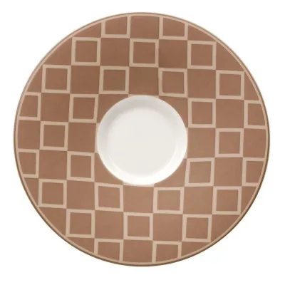 Caffe Club Uni karamell kávéscsésze alj, 14cm
