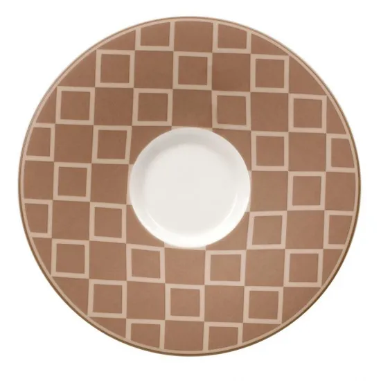 Caffe Club Uni karamell kávéscsésze alj, 14cm