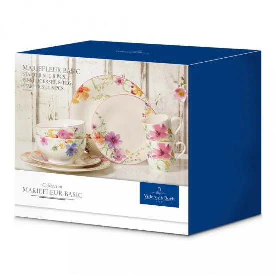 Mariefleur reggelizőkészlet 2 személyes 8 részes