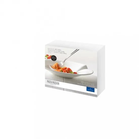 Pasta Passion spagetti tányér készlet 2 darabos 31x26x6 cm