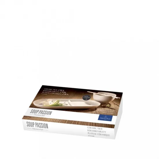 Soup Passion ováltál 2 db 33x16 cm