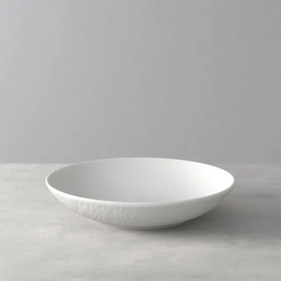 Manufacture Rock Blanc mélytányér 24 cm