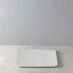 Manufacture Rock Blanc szögletes gourmet tányér 33 cm