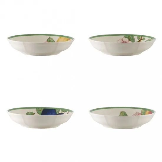 French Garden Modern Fruits lapos tál 4 db 24 cm
