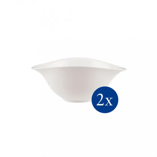 Vapiano salátástálka 2 db 8 dl 21x17 cm