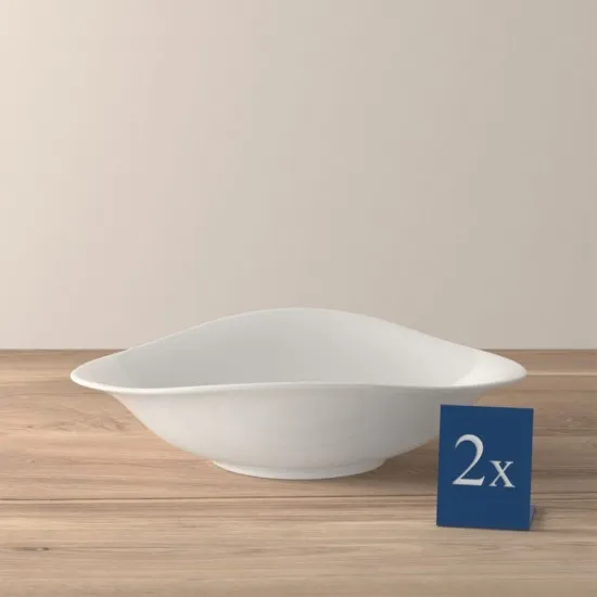 Vapiano pasztatányér 2 db 8 dl 27x21 cm
