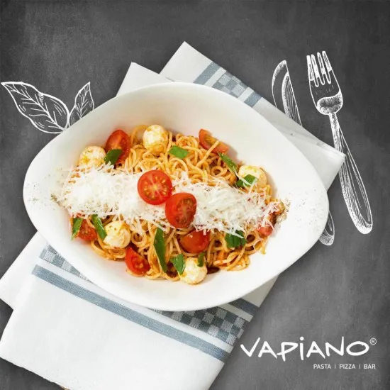 Vapiano pasztatányér 2 db 8 dl 27x21 cm