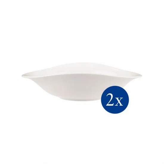Vapiano pasztatányér 2 db 8 dl 27x21 cm