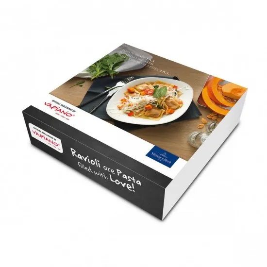 Vapiano lapos Ravioli pasztatányér 2 db 26x21 cm