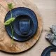 Lave bleu lapostányér 28 cm