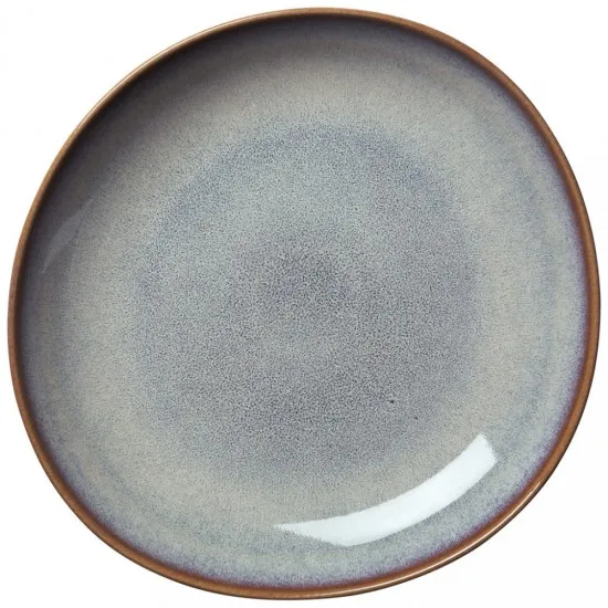 Lave beige univerzális, peremes lapostányér 28x27x4,3cm