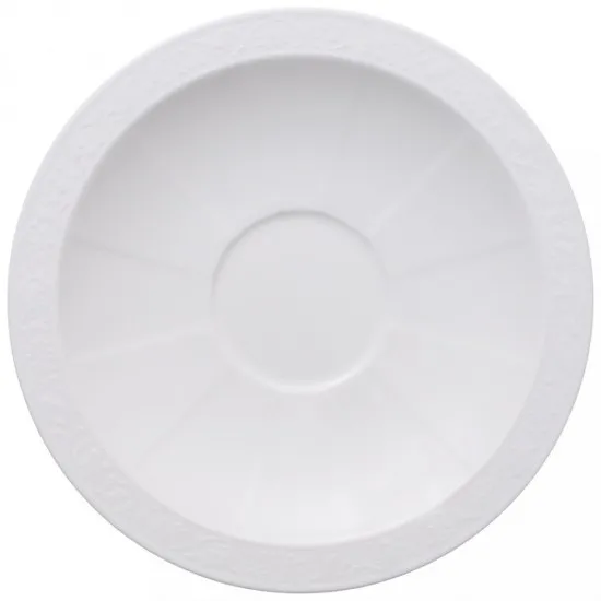 White Pearl csészealj reggelizőcsészéhez, levescsészéhez 18 cm
