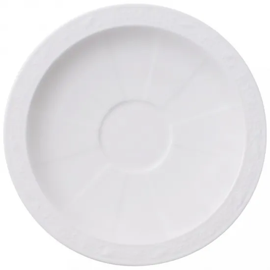 White Pearl csészealj eszpresszócsészéhez 13 cm