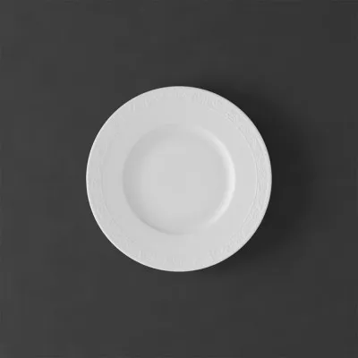 White Pearl zsemletányér, Couvert tányér 18 cm