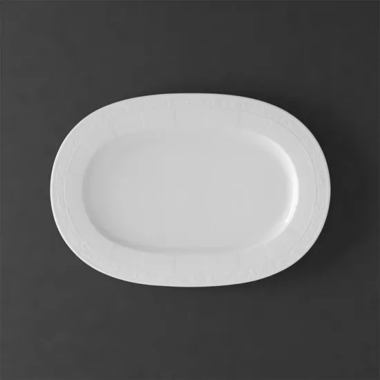 White Pearl ovál sültestál 41 cm
