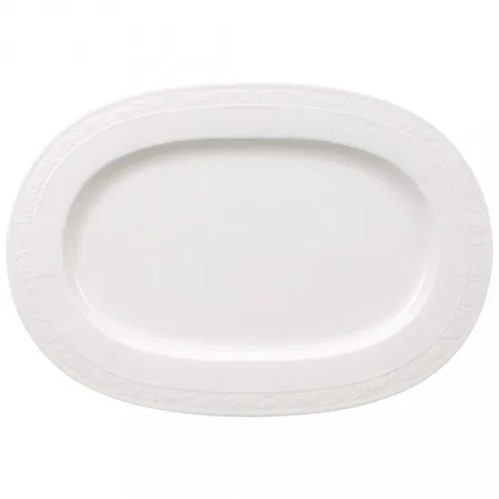 White Pearl ovál sültestál 41 cm