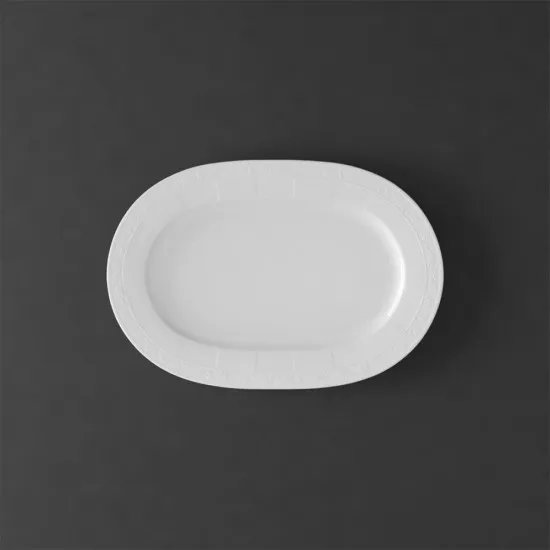 White Pearl ovál sültestál 35 cm