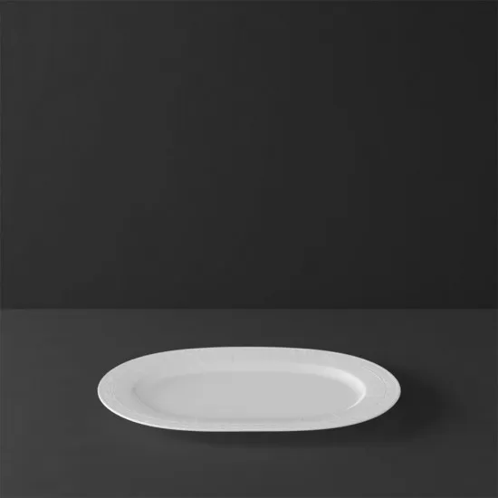 White Pearl ovál sültestál 35 cm