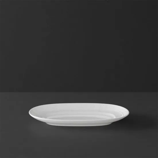 White Pearl ováltálka, csészealj szószkiöntőhöz 22cm