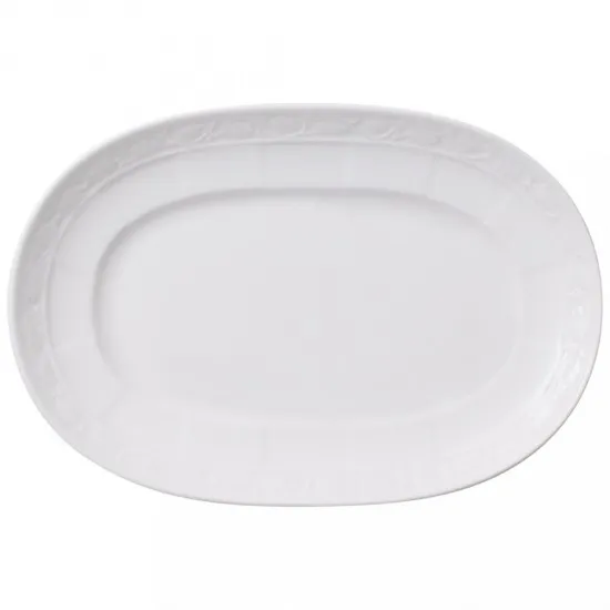 White Pearl ováltálka, csészealj szószkiöntőhöz 22cm