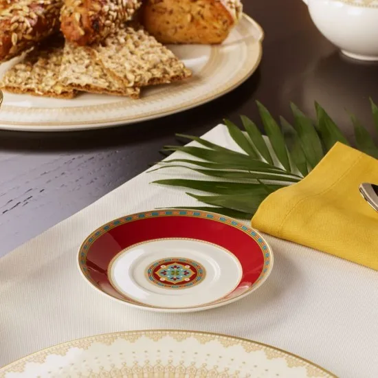 Samarkand Rubin csészealj eszpresszócsészéhez 12 cm