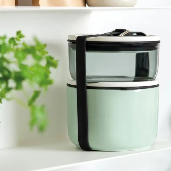 To Go ételhordó Lunch Box szett L+M box kerek