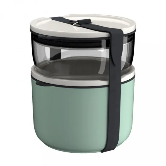 To Go ételhordó Lunch Box szett L+M box kerek