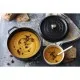 Staub öntöttvas edény | fekete | kerek | 24 cm | 3.79l