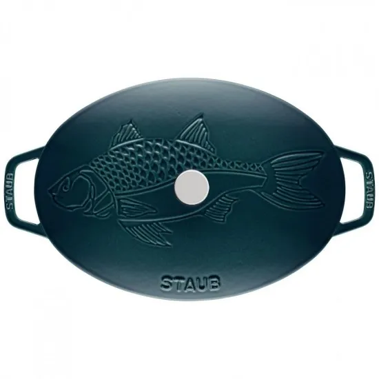Staub sütőtál tetővel| La-Mer | ovális | 32 cm | 2,8l
