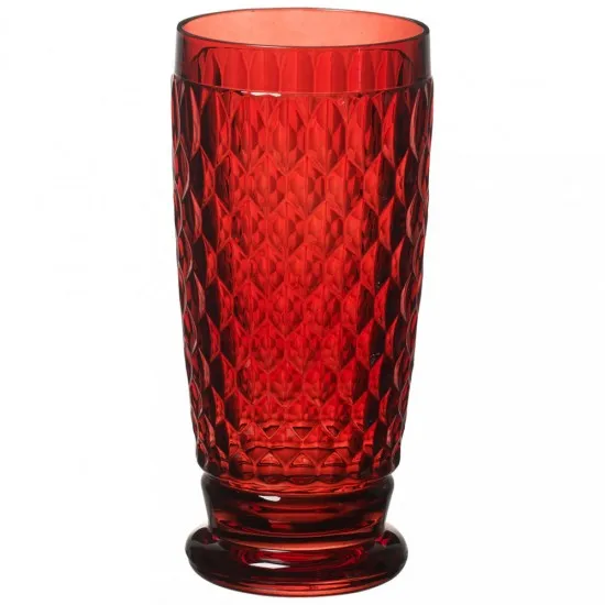 Boston coloured longdrink/söröspohár piros 4 dl 162mm Boston coloured longdrink/söröspohár piros 4 dl 162mm