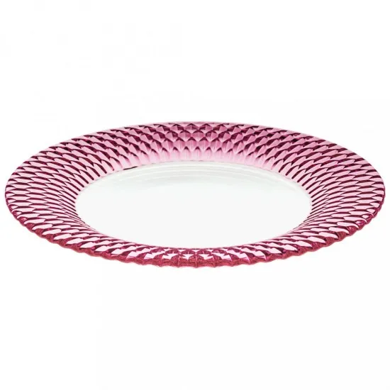 Boston coloured büfétányér rózsaszín 32 cm