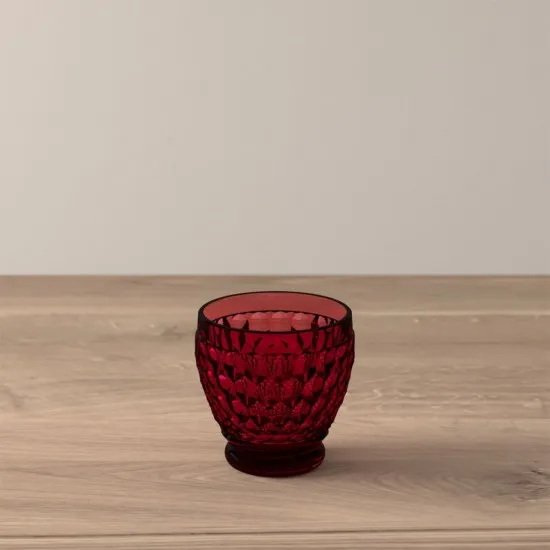 Boston coloured röviditalos pohár piros 8 cl 63mm