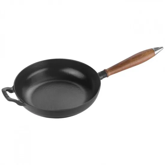 Staub serpenyő | fekete | kerek | 24 cm Staub serpenyő | fekete | kerek | 24 cm
