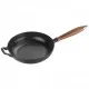 Staub serpenyő | fekete | kerek | 24 cm Staub serpenyő | fekete | kerek | 24 cm