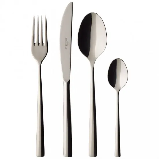 Piemont evőeszköz készlet 4 darabos 1 személyes 23x4,5x3 cm