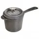 Staub öntöttvas mártásos edény | szürke | kerek | 14 cm | 1,2l Staub öntöttvas mártásos edény | szürke | kerek | 14 cm | 1,2l