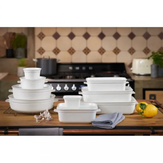 Clever Cooking sütőtáltető, lapos tálalótál kerek 26cm
